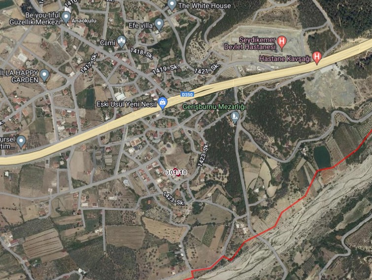 501 m² Residential-Zoned Plot near Seydikemer Hospital – Muğla / Seydikemer / Gerişburnu Mh. – photo 4