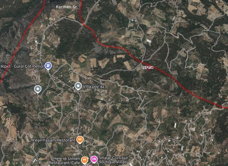 1,909 m² Apple Orchard for Sale in Arsaköy, Seydikemer – Muğla / Seydikemer / Arsaköy Mh. – photo 3